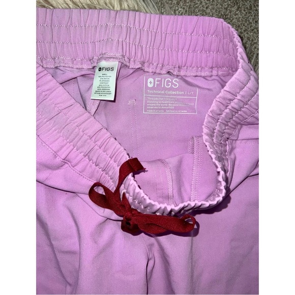 NEW FIGS Zamora High Waisted Joggers - Dusk- Large - Picture 4 of 7